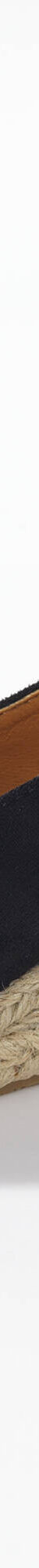 Touw sleehakken met open hiel en teen  (zwart) Touw sleehakken met open hiel en teen  (zwart)